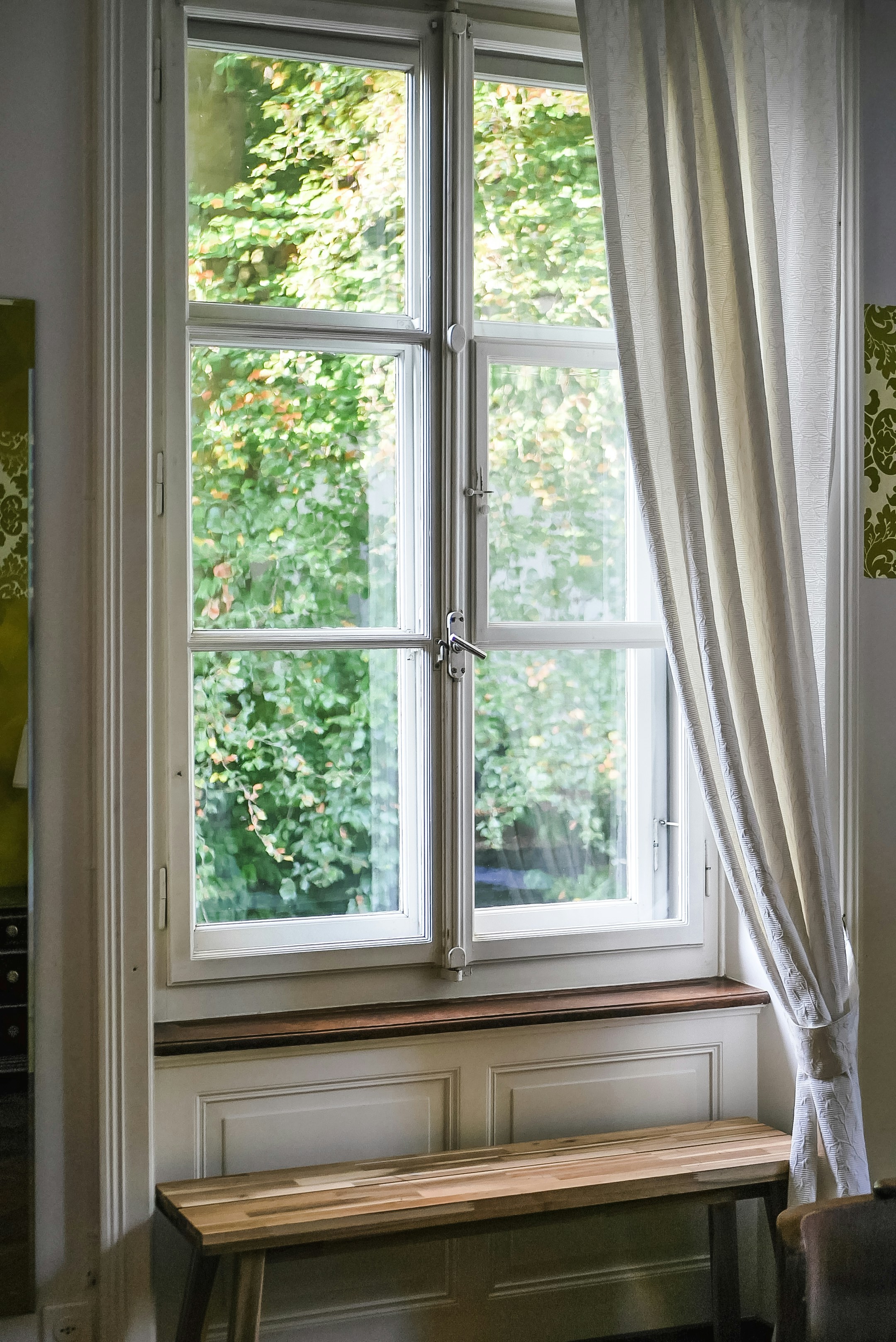Window installation on a home